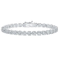 5.00 ct Ladies Round Cut Diamond Three Prong Tennis Bracelet 5.00 ct Ladies Round Cut Diamond Three Prong Tennis Bracelet